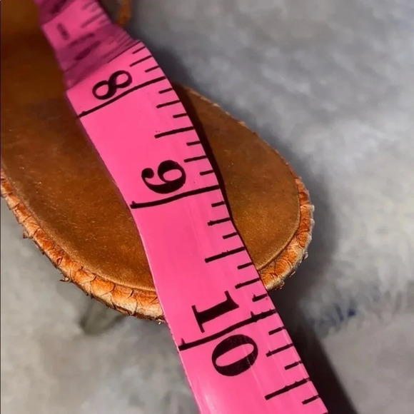 Marciano croc leather open toe stiletto  mules Sz 9.5 - Picture 6 of 16